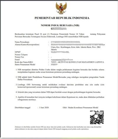 nib perusahaan | Xc minh doanh nghip Facebook cn nhng