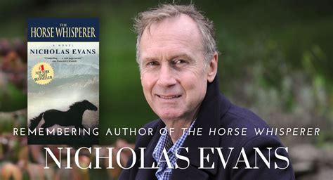 nicholas evans author biography outline