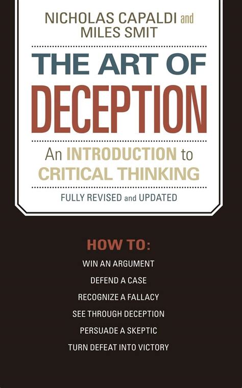 Full Download Nicholas Capaldi The Art Of Deception Scribd 