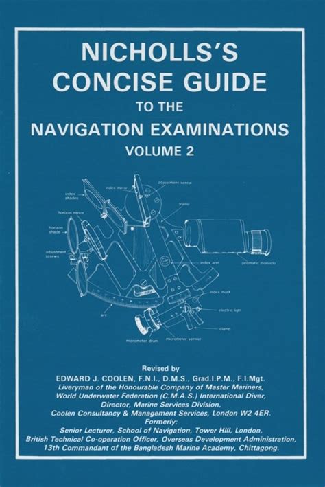 Full Download Nicholls Concise Guide To Navigation 