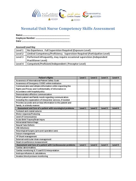 Download Nicu Competency Exam 