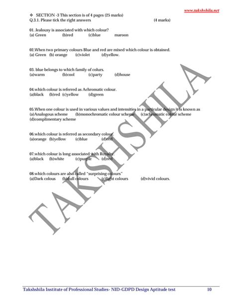 Nid Previous Year Question Paper