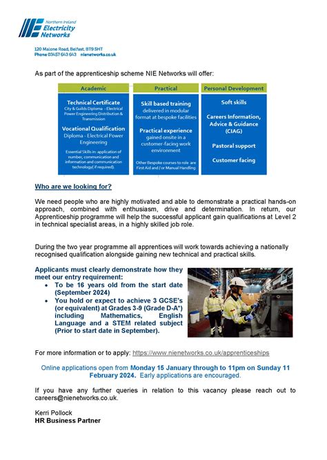 nie apprenticeship practical test