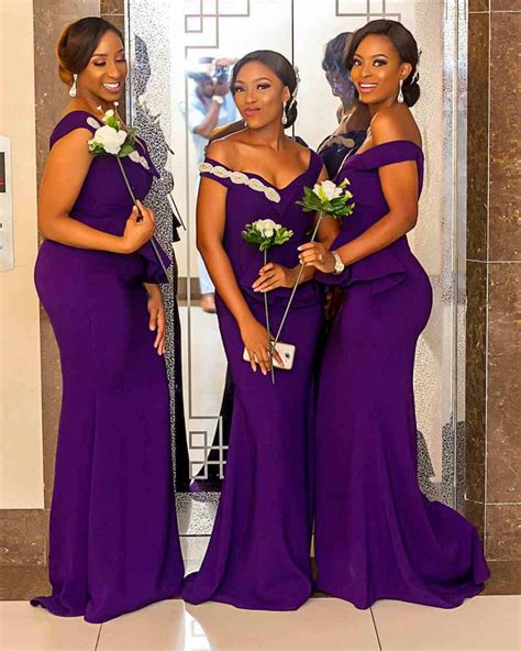 Nigeria Latest Bridesmaids Dresses