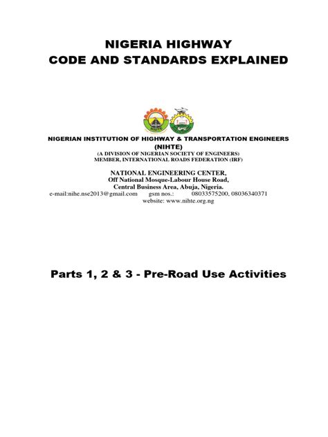 Nigerian Highway Code