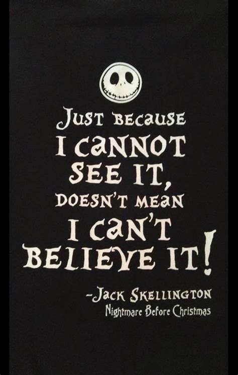 Nightmare Before Christmas Quote