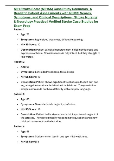 Nihss Certification Free