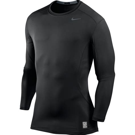 Nike Pro Combat Long Sleeve Baseball Shirt