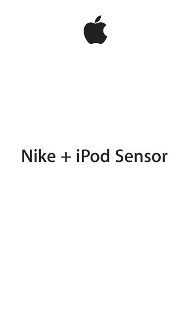 Full Download Nike Plus Sensor User Guide 