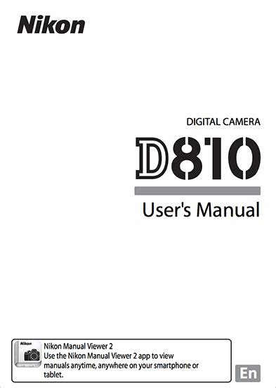 Nikon D810 User X27 S Manual Available For Nikon D810 User Manual Pdf - Nikon D810 User Manual Pdf