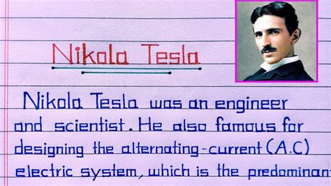 nikon telsa biography