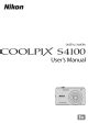 Download Nikon Coolpix S4100 User Guide 