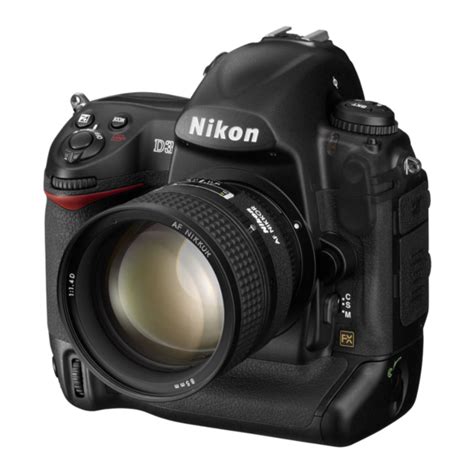 Read Nikon D3 User Guide 