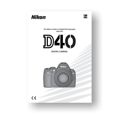 Read Nikon D40X Users Guide 