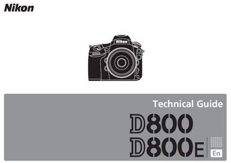 Read Online Nikon D800 Technical Guide 
