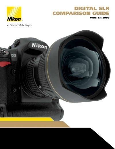 Read Online Nikon Digial Slr Comparison Guide Spring 2009 