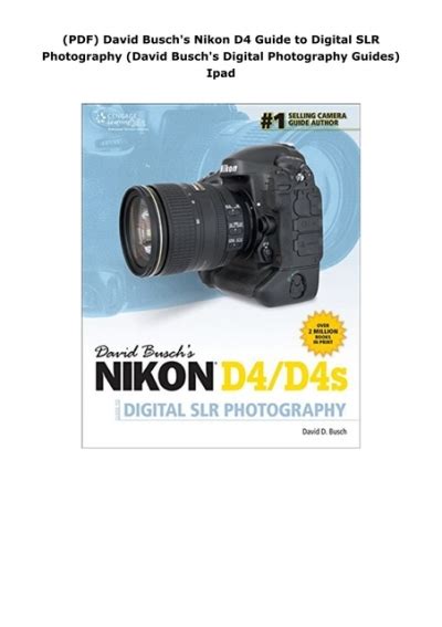 Download Nikon Guide To Slr Photography File Type Pdf 