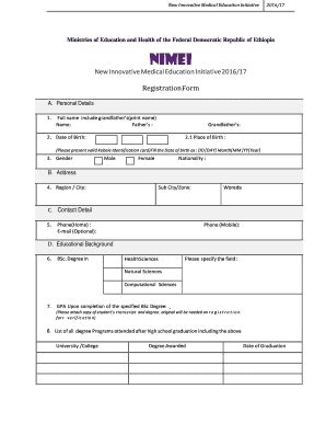 Read Nimei Registration Form 