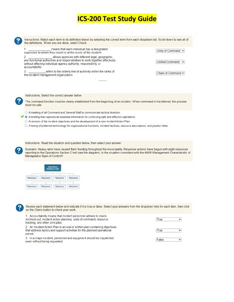 Full Download Nims Ics 200 Study Guide 