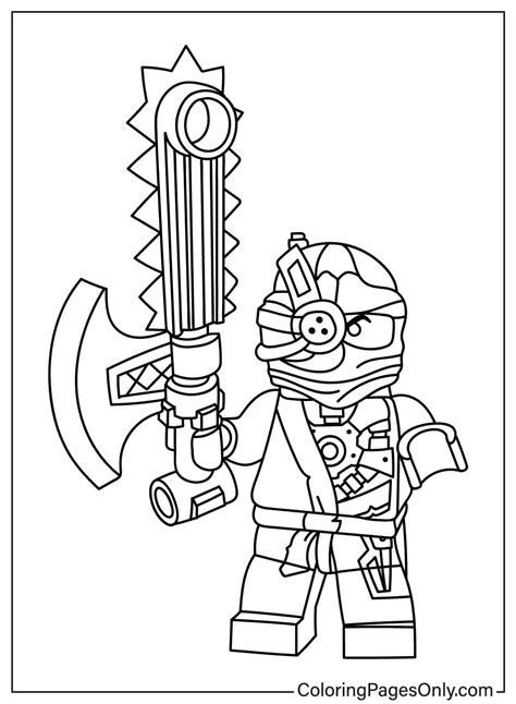 Ninjago Colour Pages