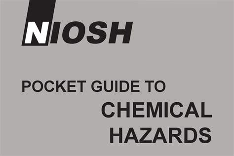 Read Online Niosh Pocket Guide Toluene 