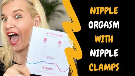 Nipple clamp orgasm