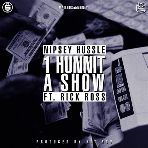nipsey hussle hunnit a show