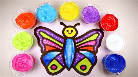 nir hod butterfly painting for kids