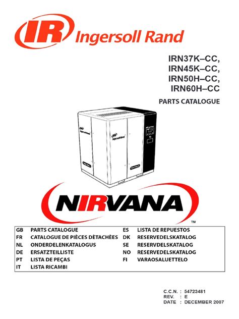 Nirvana Air Compressor Manual