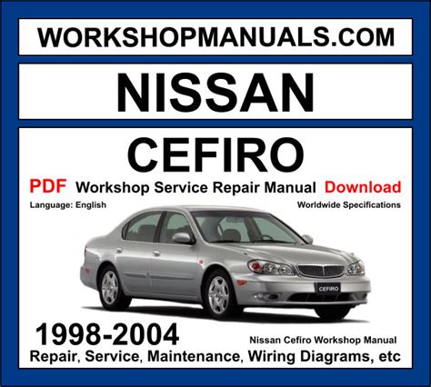 Nissan Cefiro Workshop