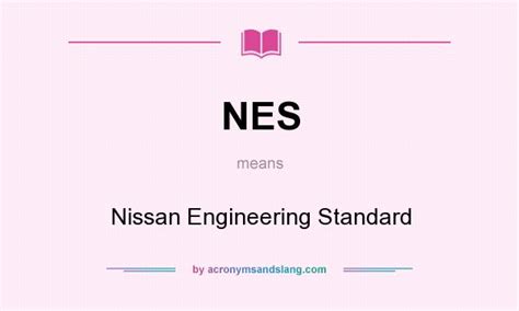 nissan engineering standard m0301