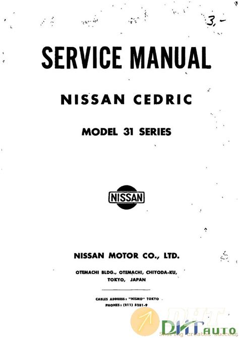 Download Nissan Cedric Manual Mjro 