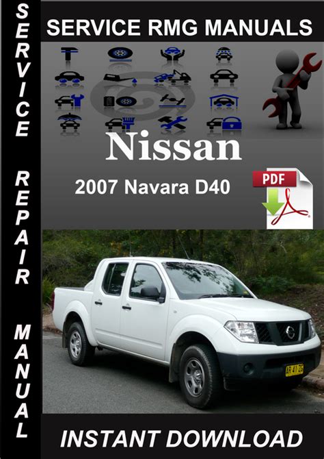 Download Nissan Navara Service Manual D40 