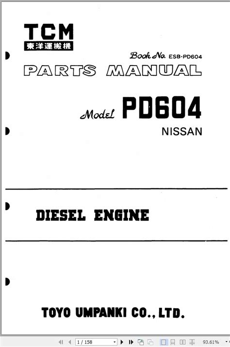 Read Online Nissan Parts Manual 