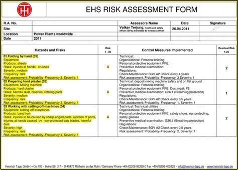 Read Online Nist 800 30 Risk Assessment Template 