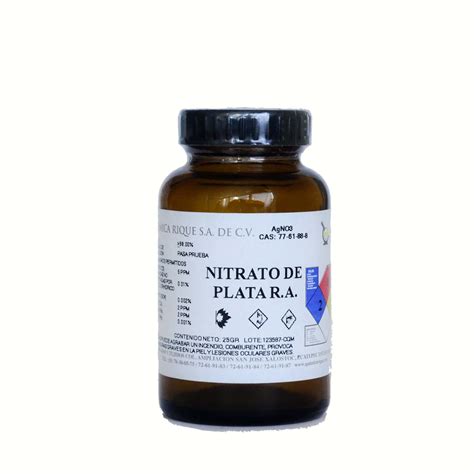 Nitrato De Plata