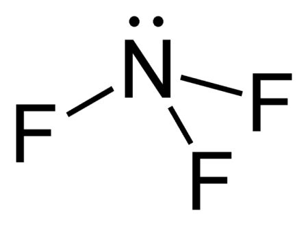 Nitrogen Trifluoride Formula