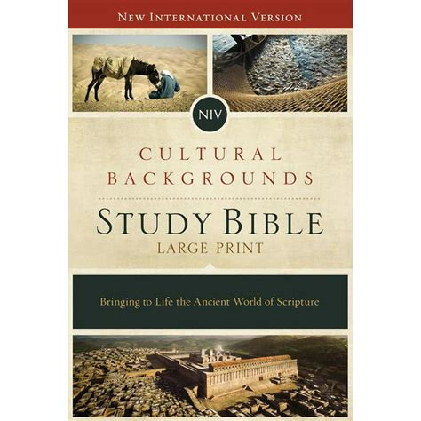 Full Download Niv Cultural Backgrounds Study Bible Ebook Bringing To Life The Ancient World Of Scripture 