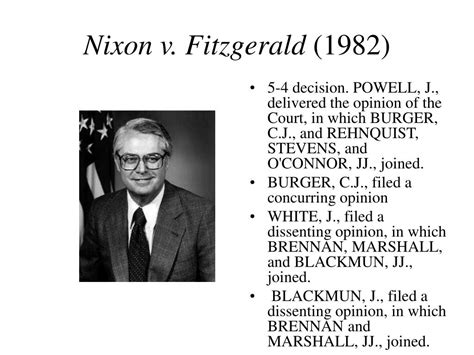Nixon V Fitzgerald