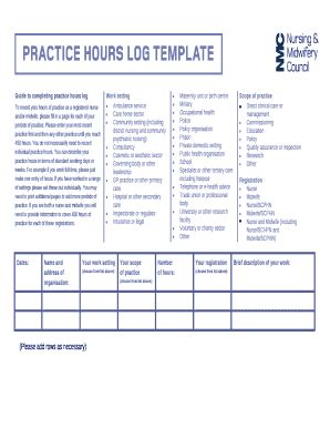 Nmc Templates For Revalidation