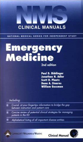 Read Nms Clinical Manual Of Emergency Medicine 