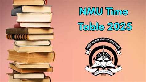 Nmu Time Table