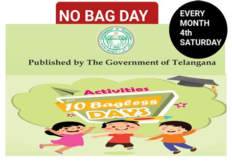 No Bag Day Activities