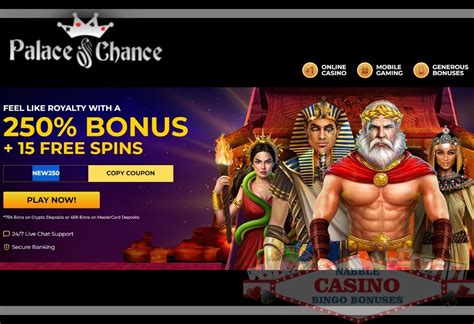 no deposit bonus palace of chance