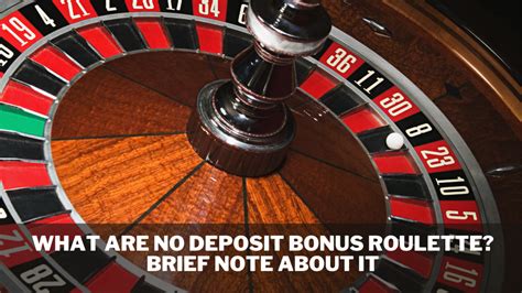 no deposit bonus roulette