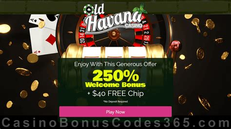 no deposit codes for havana casino