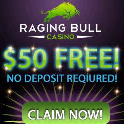 no deposit kings raging bull