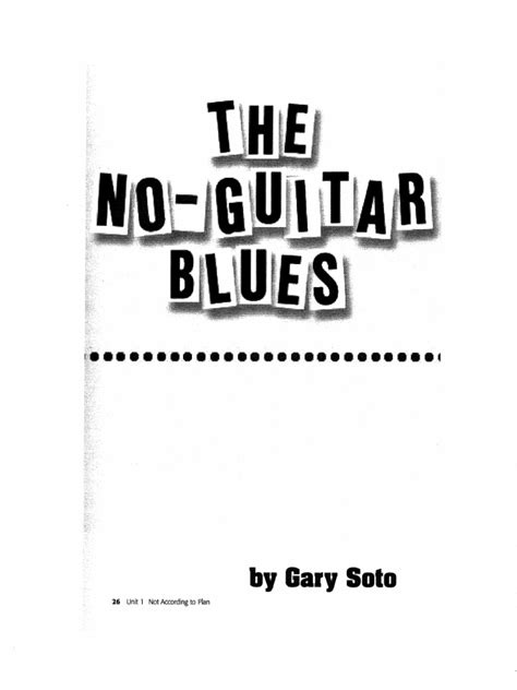 no guitar blues text