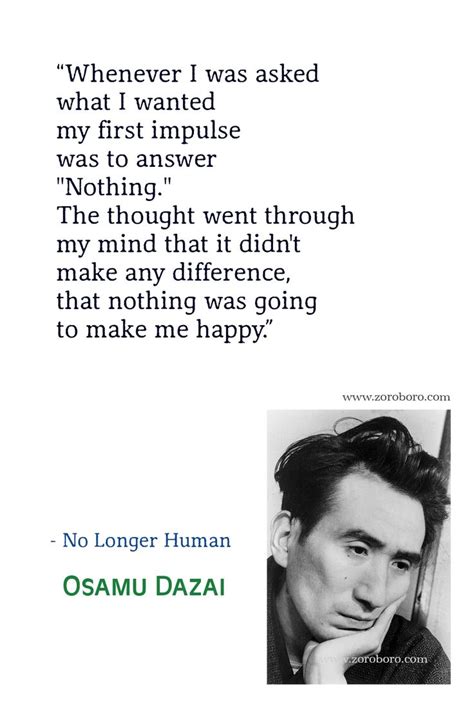 No Longer Human Quotes