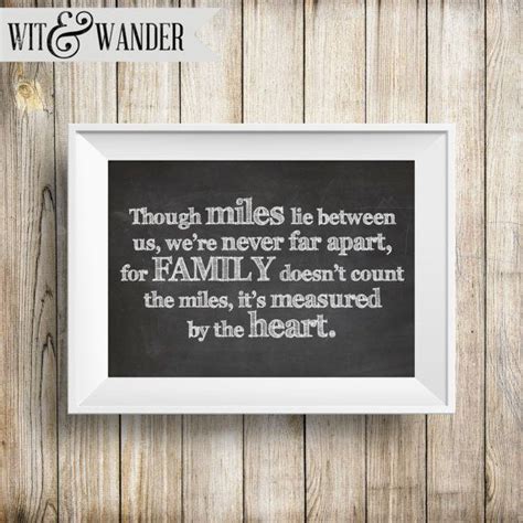 No Matter The Distance Family Quotes